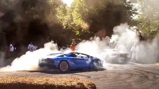 Supercars & Hypercars go CRAZY!! Burnouts, Accelerations and more!!