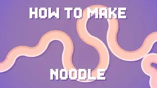How to make Noodle in Fancade
