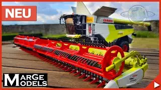 Der neue Marge Models 1/32 CLAAS LEXION 8800 + CONVIO 1380 Australien Edition
