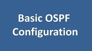 Basic OSPF Configuration Lab Single Area (Hindi) - CCNA Full Course - Cisco Packet Tracer Tutorial