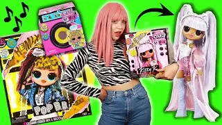 PIOSENKARKI LOL SURPRISE OMG REMIX 👩‍🎤Kitty K, Pop BB 🎵 LALECZKI NIESPODZIANKI HAIRFLIP 💗