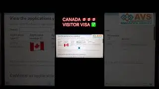 #canada 🇨🇦 #visasuccess #touristvisa #visitorvisa ✈️⛳️ #canadaimmigration