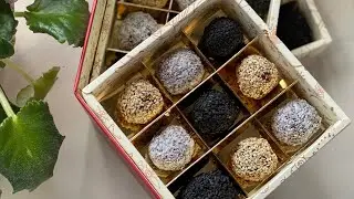 Полезные конфеты из фиников без сахара с орехами. ПП рецепт для худеющих сладкоежек😍 из сухофруктов
