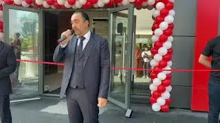 Игор Рунич, выступление в рамках открытия склада и шоу-рума в Новосибирске