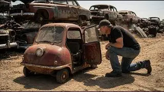 ASMR 1962 Peel P50 Full Restoration😱 | World's Smallest Car Completely Rebuilt From Abandoned Wreck🔥