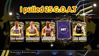 I pulled 44 G.O.A.T or lower! GOAT Packs Invincible Packs 100Ovr Packs NBA 2K24 Pack Opening
