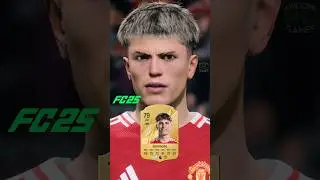 OFFICIAL RATINGS for MANCHESTER UNITED players in FC 25! #fc25 #manutd #fifa #garnacho