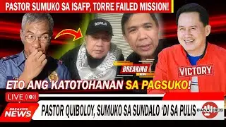 A1 INFORMATION! PASTOR QUIBOLOY SUMUKO SA SUNDALO, HINDI SA PULIS!