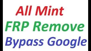 new way to bypass google account verification on mint all