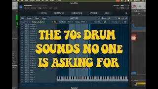 70s Jazz Fusion Virtual Drum Kit for Logic Pro Demo FREE Download