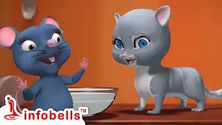 Putta Bekku Maneyalli | Kannada Rhymes for Children | Infobells
