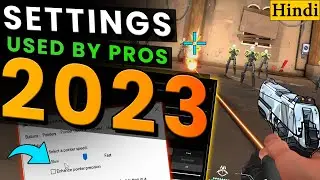 The //BEST SETTINGS// For VALORANT | Full Settings Guide 2023(FPS & Game Improvement) Hindi