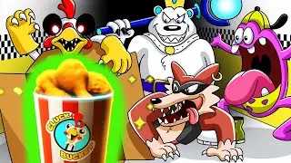 ПОБЕГ ИЗ РЕСТОРАНА CLUCKY'S РОБЛОКС