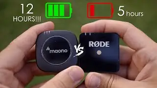 Maono Dual Wireless Mic System WM821 Review vs Rode Wireless Go 
