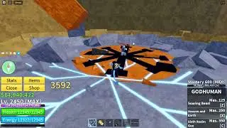 Combo Quake God Human Spikey Trident//Combo Blox Fruit