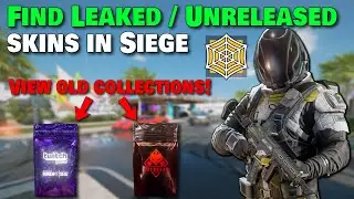 Find Leaked Skins in R6 Siege (& Old Pack Collections)