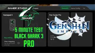 5 MINUTE TEST BLACK SHARK 3 PRO - Genshin Impact 60FPS Max Setting