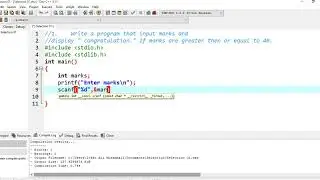 Selection 01. if statement introduction