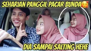 PRANK PANGGIL PACAR BUNDA DIDEPAN SEPUPUNYA, SAMPAI SALTING