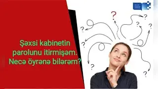 Şəxsi kabinetin parolunu necə tapım?