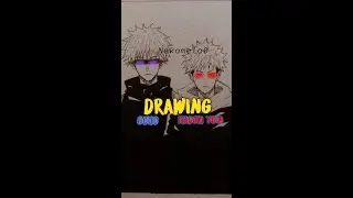 Drawing Gojo and Itadori Yuji - Jujutsu Kaisen