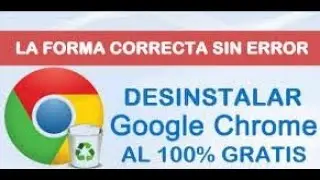 Eliminar Google Chrome. Perfiles y datos.