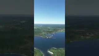 Araguanã to Lago da Pedra in 30 seconds! #Shorts #MicrosoftFlightSimulator #MSFS #virtualtourism