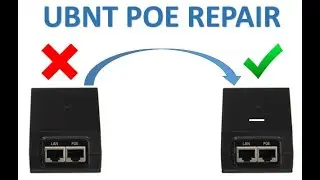 HOW TO REPAIR UBNT POE, LITEBEAM POE, POWERBEAM POE