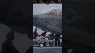 Loading Missiles into F-35’s Internal Weapons Bay to Maintain Stealth