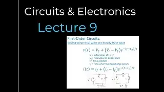 Circuits & Electronics - Lecture 9 (Fall 2020)