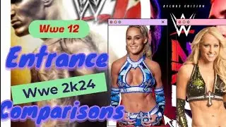 Michelle mccool wwe 12 n wwe 2k24 entrance