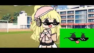 My First Gacha Green Screen Trend😁✌️(Hope you liked it)....🙃