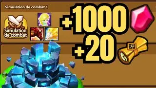 Terrain d'Entrainement au Combat 1-20 ! 1000 Cristaux et 20 Vélins Gratuits ! (Summoners war)