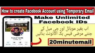 How to create facebook account using temporary email 2019 on mobile