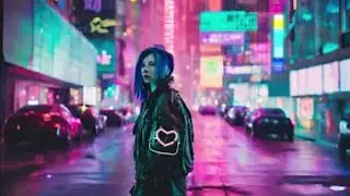 The Heartbeat of Cyberpunk 2077 Digital Art w/ Cyberpunk Background Music