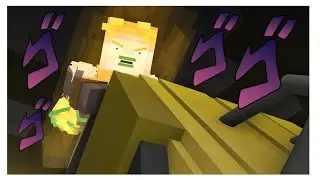 Jotaro vs DIO (Mine-imator) [CC]
