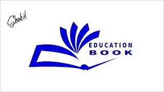 Education Book Design | Illustrator Logo Design | Shakil Ahmed | SR Graphics Point BD | #Logo_Design