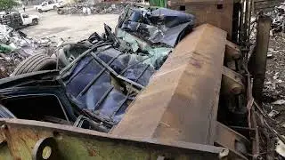 Crushing American Cars!! Follow me to see!!