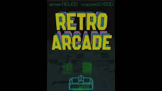 Retro Invaders intro Pi4 vertical   DBproject