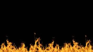 Fire black screen effect