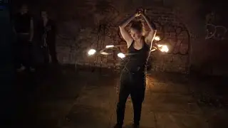 Beautiful Fire 🔥 Hoop performance - by Kasey Hoops