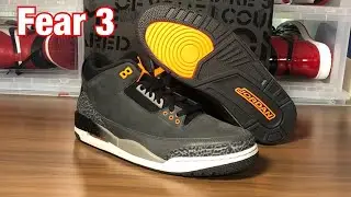Air Jordan 3 Fear Review