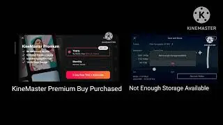 KineMaster Premium Buy Purchased Not Enough Storage Available