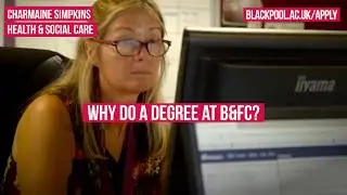Why choose B&FC for Society Health and Childhood courses - with alumni Charmaine Simpkins