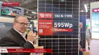 SEG Solar’s Mark Czap Speaks About Company’s Latest Production Plans: RE+ 2024