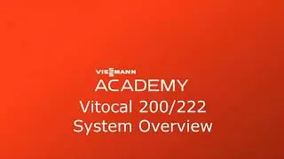 Vitocal 200/222-A control - How to see an overview of what is happening in the system
