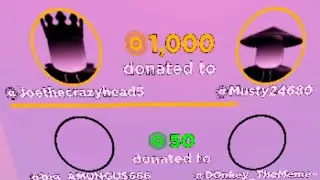 Getting a 1k DONATION IN PLS DONATE