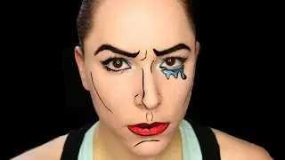 Pop Art/Comic Makeup Tutorial | Snapchat Filter