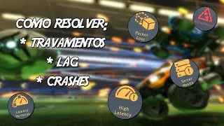 Rocket League - Nao Consigo Jogar o Jogo Trava/Laga/Crasha - Como Resolver !