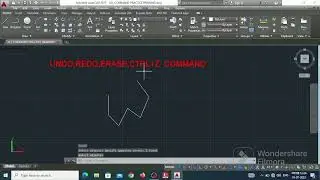 Undo,Redo,Erase, and Ctrl+z command in autocad 